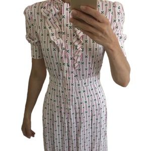 NWT Prada pleated skirt dress